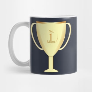 Number one Mom Throphy Mug